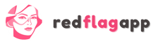 redflag app logo long dark name